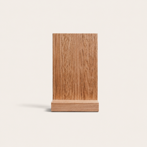 Massiivipuinen kyltti 50 × 80 mm – Nordic Contrast Collection